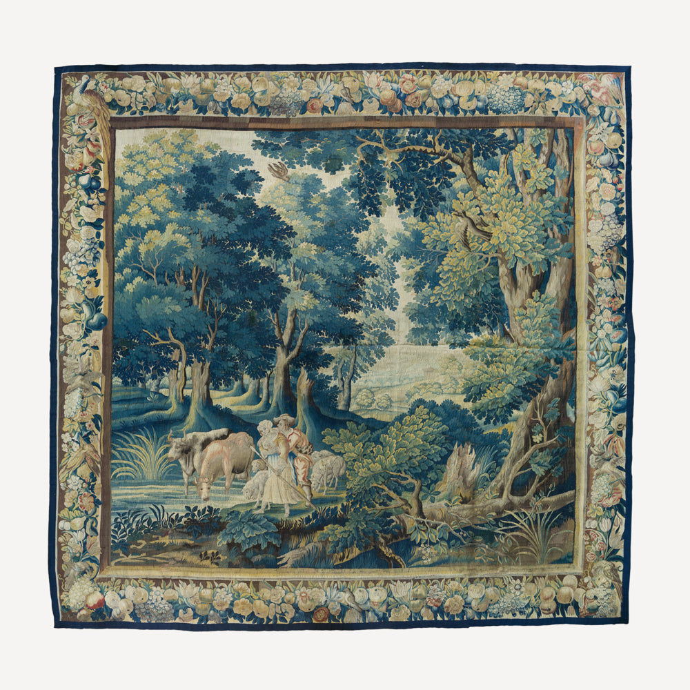 Antique Late 17th Century Flemish Tapestry