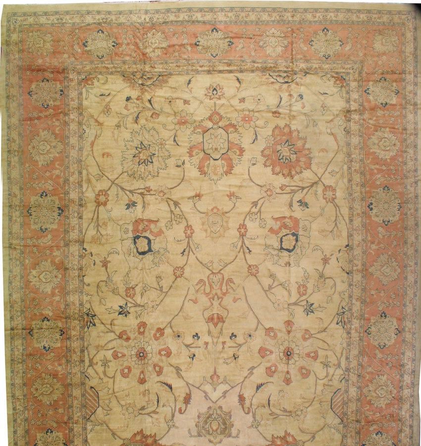 Oversize Antique Ziegler Carpet