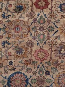 Pair of Antique Oversize Indo-Kashan Carpets