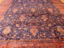 Load image into Gallery viewer, Antique Oversize Manchester Wool Kashan Carpet
