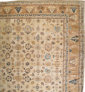 Oversize Antique Sultanabad Carpet