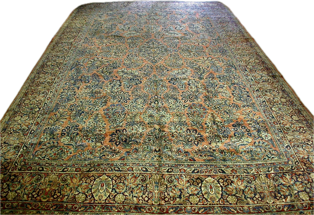 Antique Sarouk Carpet