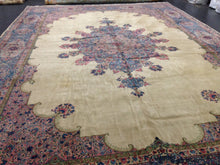 Load image into Gallery viewer, Antique Oversize Kerman Carpet