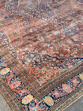 Load image into Gallery viewer, Antique Rare Mohtasham Kashan Carpet