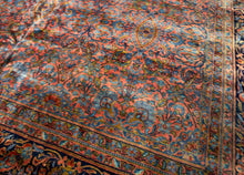 Load image into Gallery viewer, Antique Manchester Wool Kashan Carpet