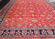 Load image into Gallery viewer, Oversize Antique Sarouk Carpet