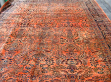 Load image into Gallery viewer, Oversize Antique Sarouk Carpet