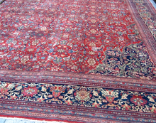 Load image into Gallery viewer, Oversize Antique Farahan Sarouk Carpet