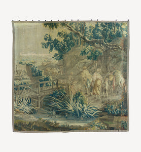 Antique Mid-18th Century French Aubusson Tapestry