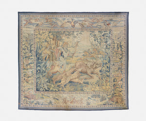 Antique 19th Century Mythological French Aubusson Tapestry