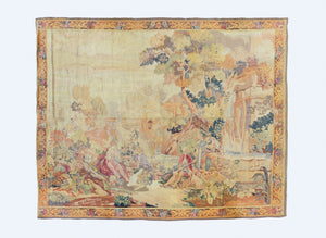 Antique 19th Century Handloom Tapestry