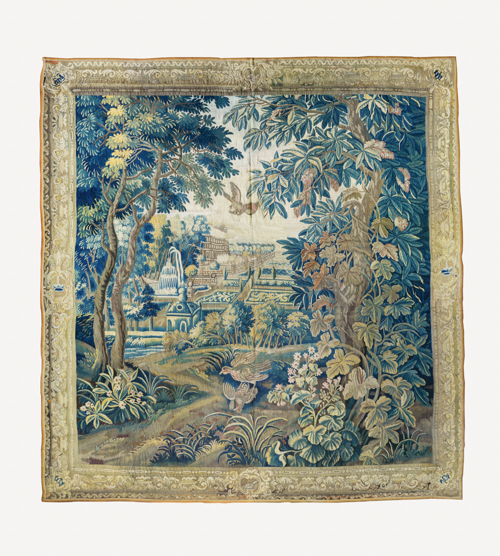 Sold at Auction: Mid Century Danish Woven Landscape Tapestry