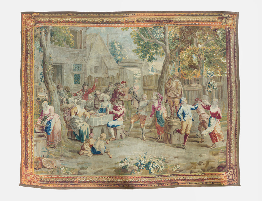 Antique 18th Century Brussels Tapestry