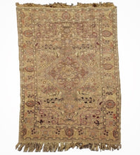Load image into Gallery viewer, Antique Kayseri Silk &amp; Metallic Thread Tapestry/ Carpet