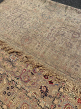 Load image into Gallery viewer, Antique Kayseri Silk &amp; Metallic Thread Tapestry/ Carpet