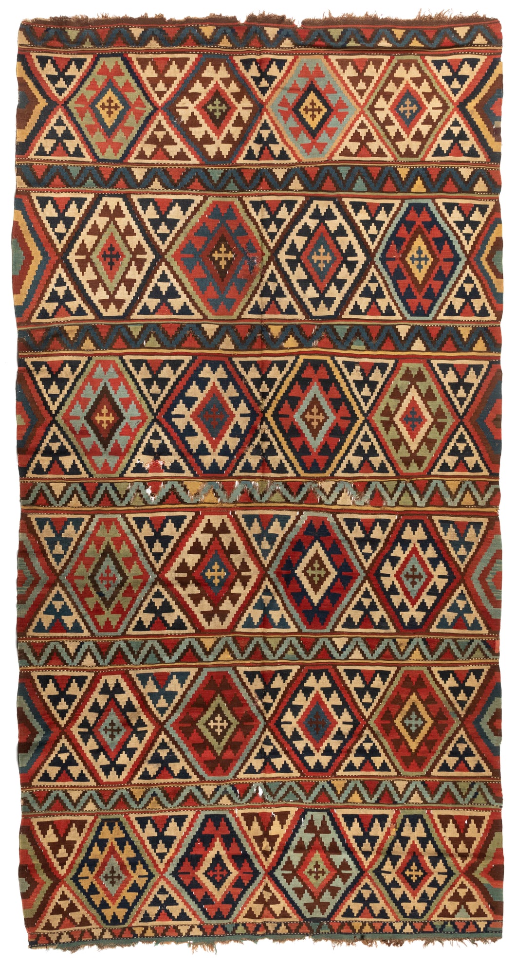 Antique Caucasian Kilim