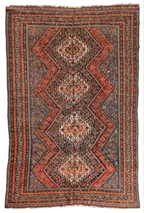 Antique Ghashgai Carpet