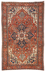 Antique Serapi Carpet
