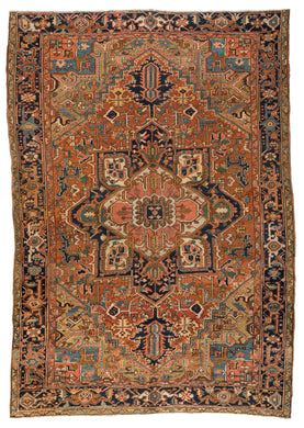 Antique Heriz Carpet