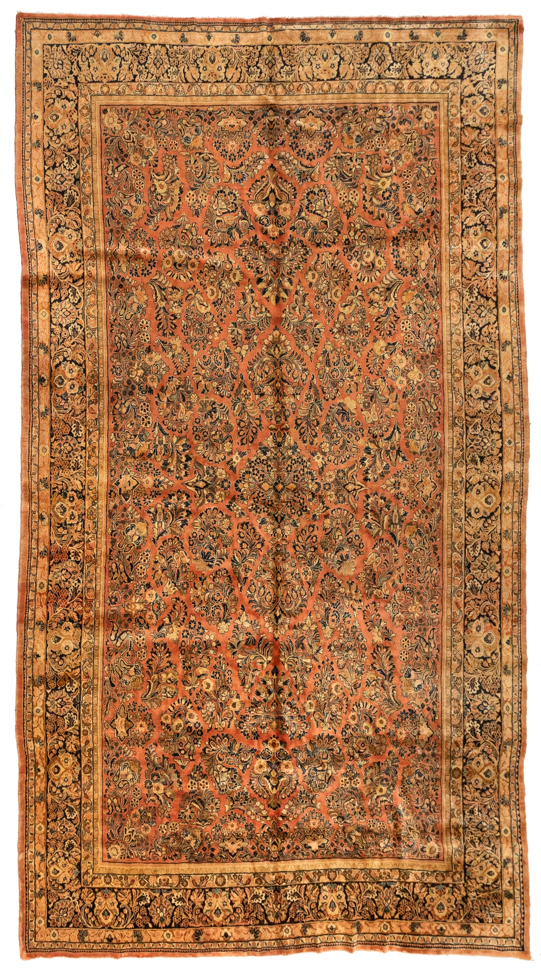 Antique Sarouk Carpet