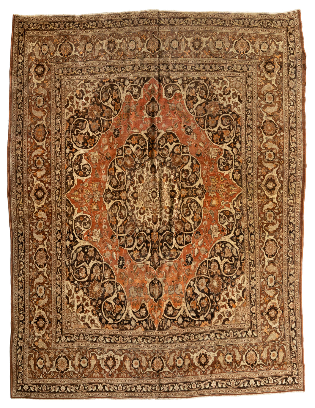 Antique Tabriz Carpet
