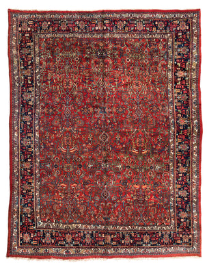 Antique Bijar Carpet