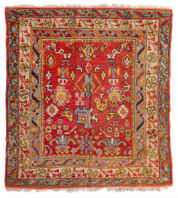 Antique Oushak Carpet