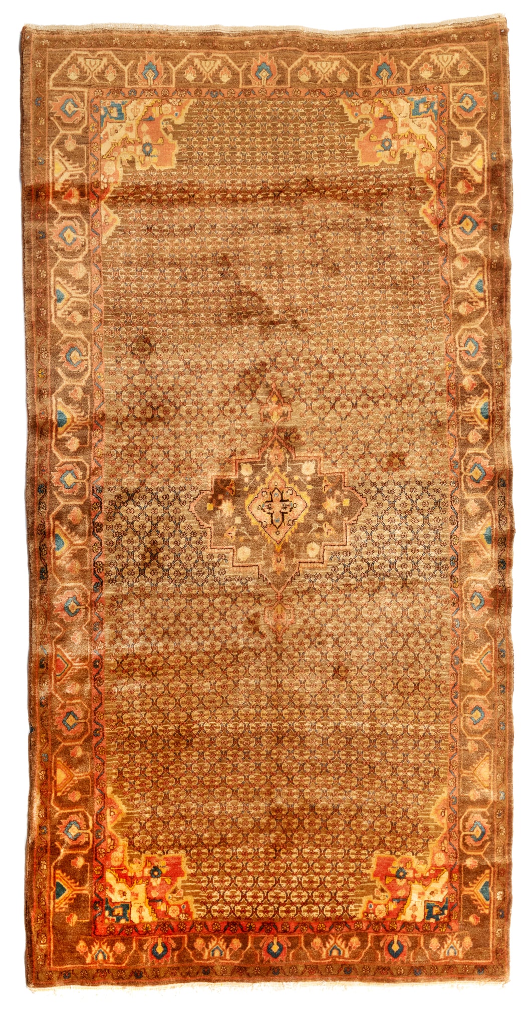 Antique Sarab Camel Hair Carpet