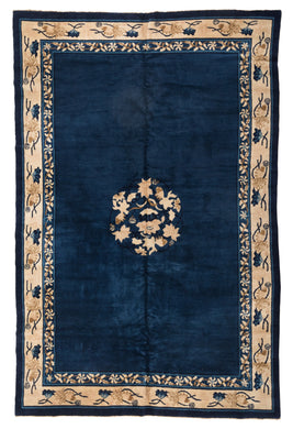 Antique Chinese Peking Carpet