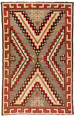 Antique Native American Navajo Weaving