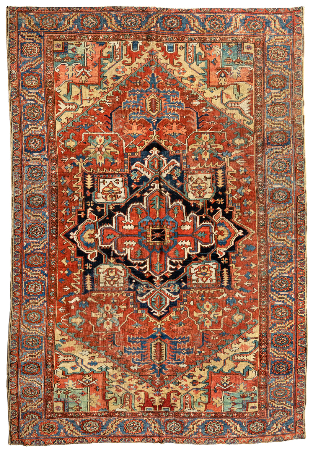 Antique Heriz Carpet