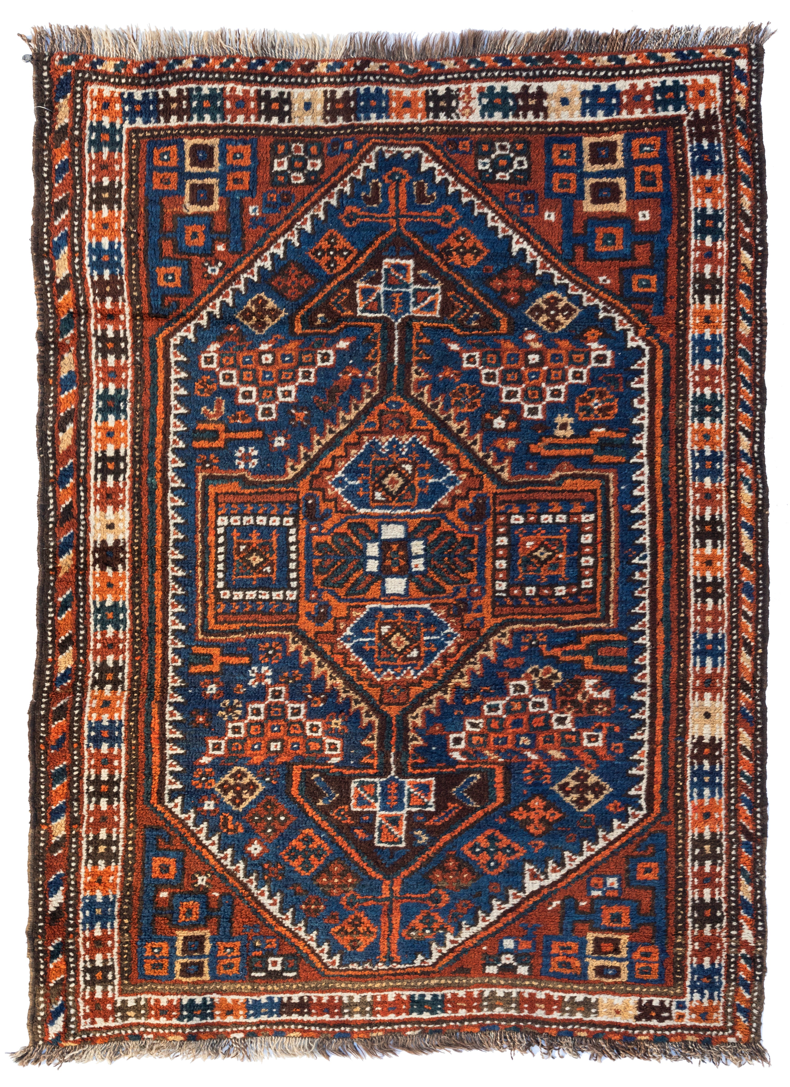 ビンテージ バルーチラグ　1970's Vintage Baluch rug Rug5536_AntiqueBaluch_3x4ft_19