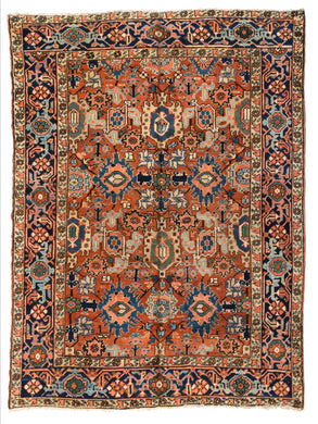 Antique Heriz Carpet