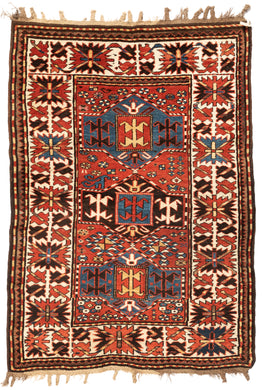 Antique Kazak Carpet