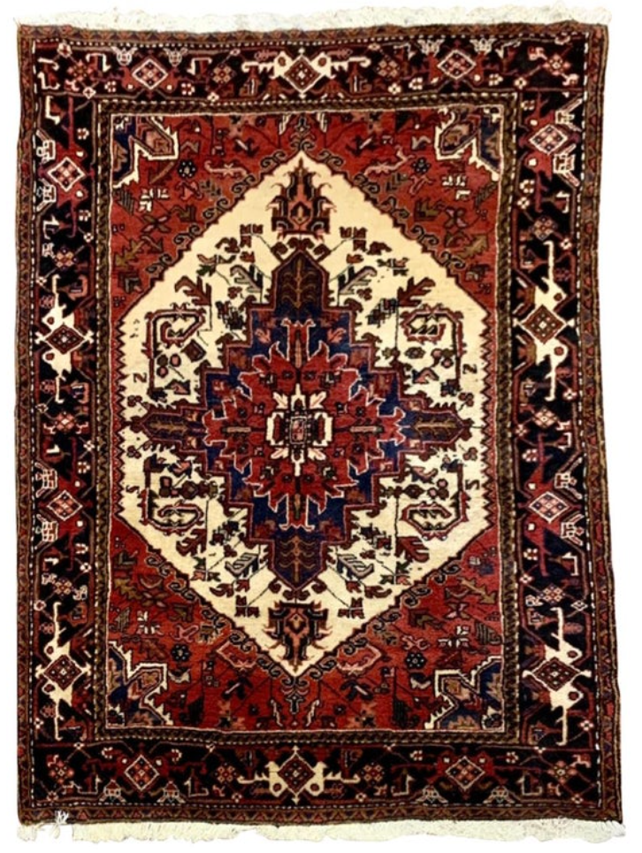 Antique Heriz Carpet