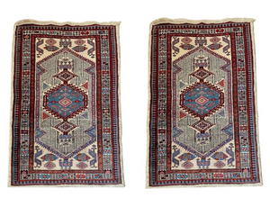 Pair of Antique Sarab Carpets