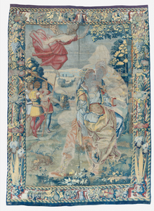 Antique 16th Century Brussels Baroque Mythological Tapestry