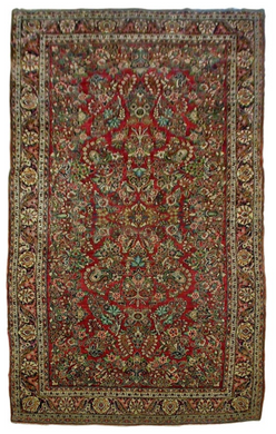 Antique Sarouk Carpet