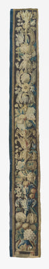 Antique 17th Century Flemish Tapestry Border