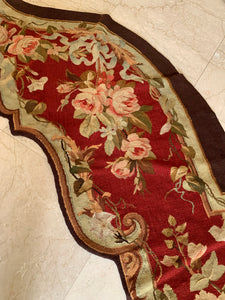 Pair of Antique 19th Century Decorative French Aubusson Tapestry Portières